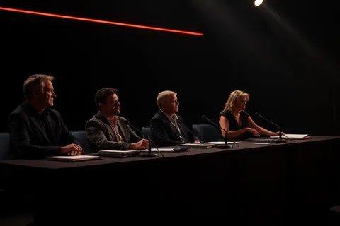 Giuria di qualità al tavolo durante la valutazione