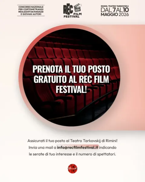 Atmosfera notturna del REC Film Festival